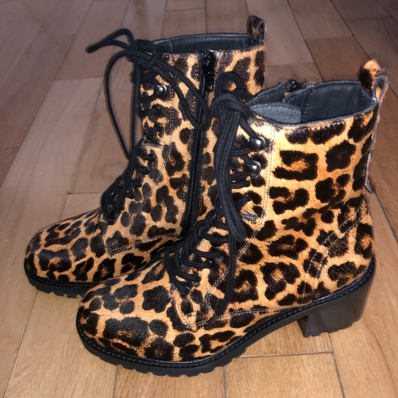 LF Shoes - NEW Leopard Print Booties